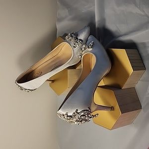 Silver Women Shoes